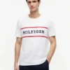 T-shirt med Hilfiger-logotyp T-shirt med Hilfiger-logotyp