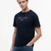T-shirt med Hilfiger-logotyp T-shirt med Hilfiger-logotyp