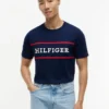 T-shirt med Hilfiger-logotyp T-shirt med Hilfiger-logotyp