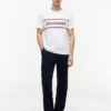 T-shirt med Hilfiger-logotyp T-shirt med Hilfiger-logotyp
