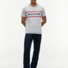 T-shirt med Hilfiger-logotyp T-shirt med Hilfiger-logotyp