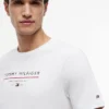 T-shirt med Hilfiger-logotyp T-shirt med Hilfiger-logotyp