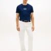 T-shirt med Hilfiger-logotyp T-shirt med Hilfiger-logotyp