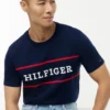 T-shirt med Hilfiger-logotyp T-shirt med Hilfiger-logotyp