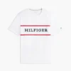 T-shirt med Hilfiger-logotyp T-shirt med Hilfiger-logotyp