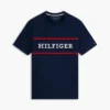 T-shirt med Hilfiger-logotyp T-shirt med Hilfiger-logotyp