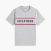 T-shirt med Hilfiger-logotyp T-shirt med Hilfiger-logotyp