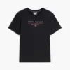 T-shirt med Hilfiger-logotyp T-shirt med Hilfiger-logotyp