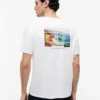 T-shirt med kustlinje-motiv T-shirt med kustlinje-motiv