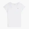 T-shirt med lettuce-kant på ärmarna för barn