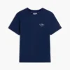 T-shirt med marininspirerad tryck på ryggen