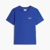 T-shirt med marininspirerad tryck på ryggen