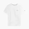 T-shirt med marininspirerad tryck på ryggen