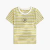 T-shirt med marint monogram och ränder T-shirt med marint monogram och ränder