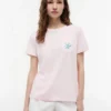 T-shirt med monogram i skriptstil T-shirt med monogram i skriptstil