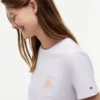 T-shirt med monogram i skriptstil T-shirt med monogram i skriptstil