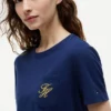 T-shirt med monogram i skriptstil T-shirt med monogram i skriptstil