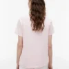 T-shirt med monogram i skriptstil T-shirt med monogram i skriptstil