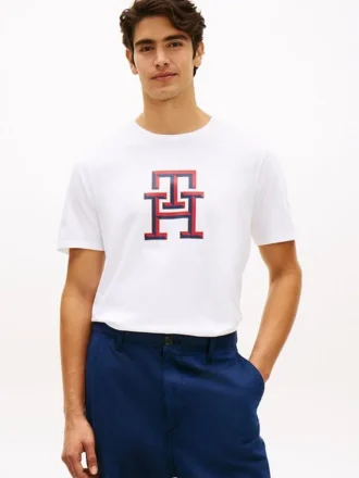 T-shirt med monogramlogotyp T-shirt med monogramlogotyp