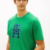 T-shirt med monogramlogotyp