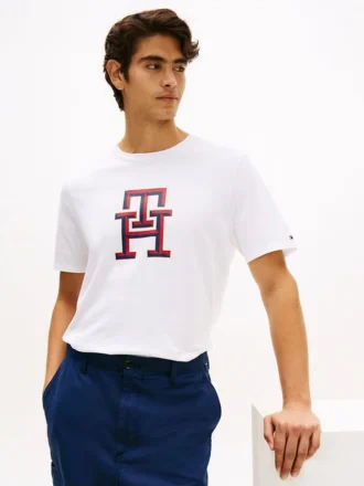 T-shirt med monogramlogotyp T-shirt med monogramlogotyp