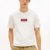 T-shirt med NYC-logotyp i kraftigt tyg
