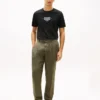 T-shirt med NYC-logotyp i kraftigt tyg