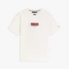 T-shirt med NYC-logotyp i kraftigt tyg