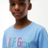 T-shirt med paljetter och Hilfiger-logotyp för barn T-shirt med paljetter och Hilfiger-logotyp för barn