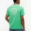 T-shirt med palmträd-logotyp