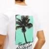 T-shirt med palmträd på ryggen