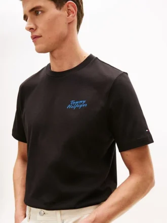 T-shirt med palmträd på ryggen
