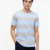 T-shirt med rugbystreck T-shirt med rugbystreck