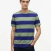 T-shirt med rugbystreck T-shirt med rugbystreck