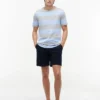 T-shirt med rugbystreck T-shirt med rugbystreck