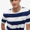 T-shirt med rugbystreck T-shirt med rugbystreck