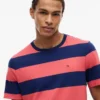 T-shirt med rugbystreck T-shirt med rugbystreck