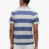 T-shirt med rugbystreck T-shirt med rugbystreck