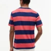 T-shirt med rugbystreck T-shirt med rugbystreck