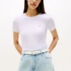T-shirt med rund hals T-shirt med rund hals
