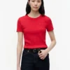 T-shirt med rund hals T-shirt med rund hals