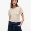 T-shirt med rund hals T-shirt med rund hals