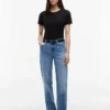 T-shirt med rund hals T-shirt med rund hals