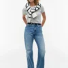 T-shirt med rund hals T-shirt med rund hals