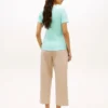 T-shirt med rund hals T-shirt med rund hals