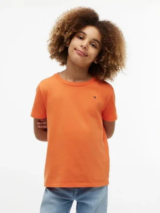 T-shirt med rund hals för barn