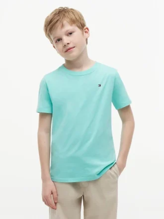 T-shirt med rund hals för barn