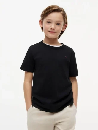 T-shirt med rund hals för barn