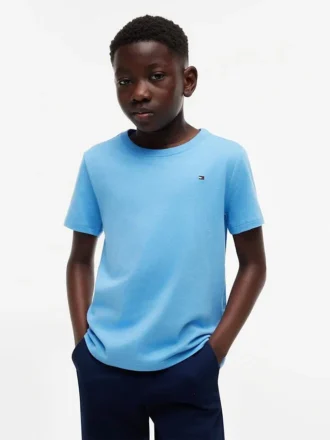 T-shirt med rund hals för barn
