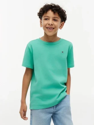T-shirt med rund hals för barn